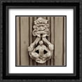 thumbnail image 1 of La Porta Soprammobile - 3 2x Matted 20x20 Black Ornate Framed Art Print by Blaustein, Alan, 1 of 2