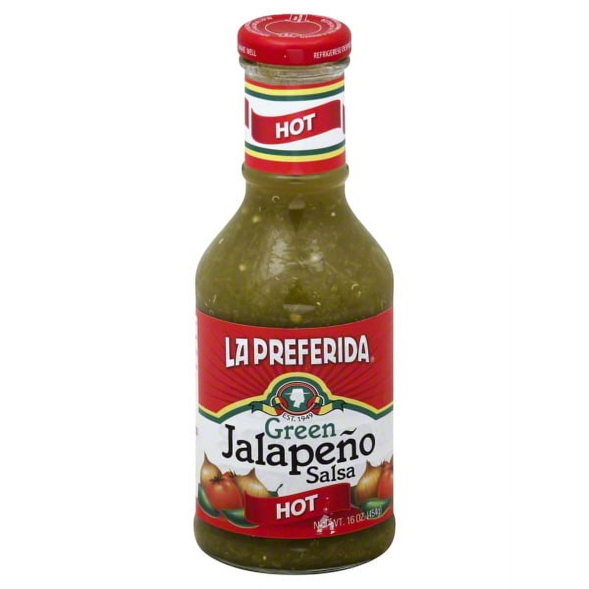 La Preferida Green Jalapeno Salsa, 16 oz