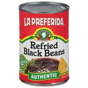 La Preferida Authentic Refried Black Beans, 16 Oz
