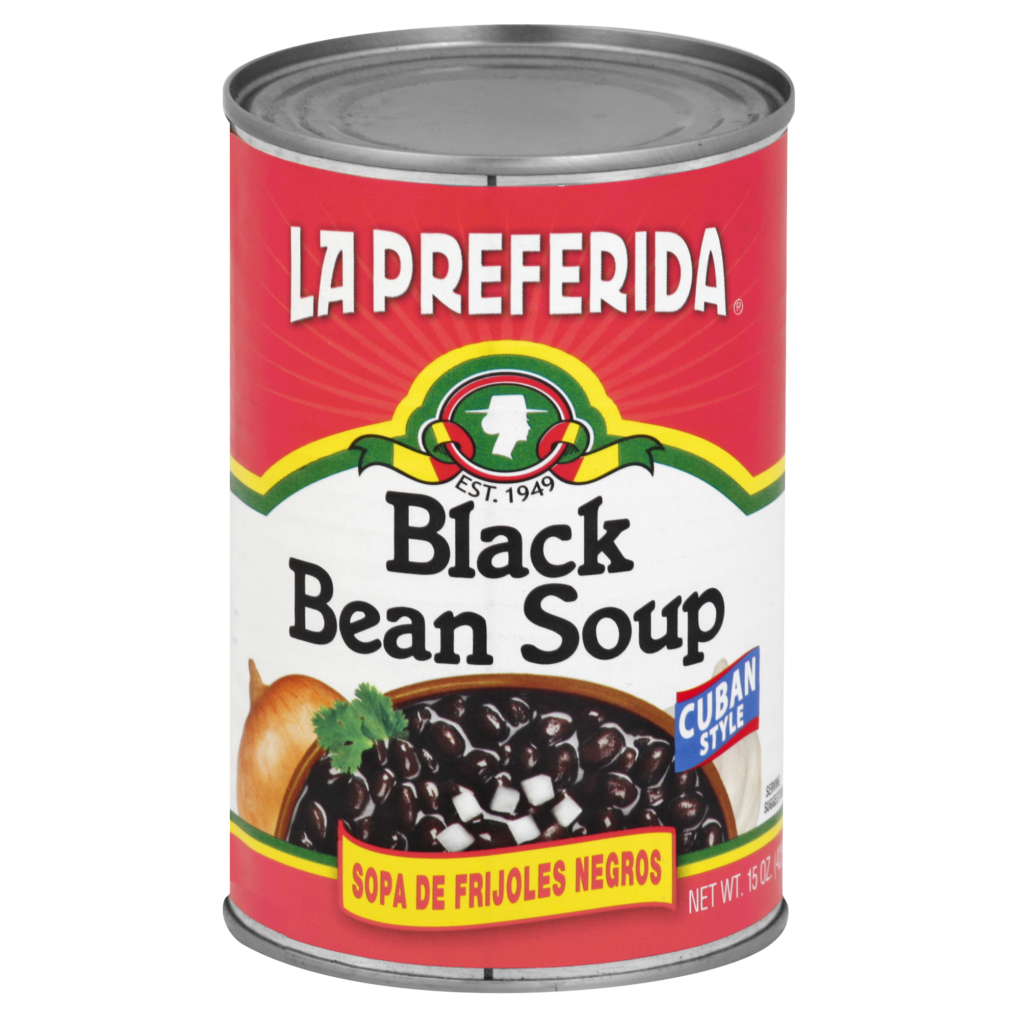 La Preferida Black Bean Soup 15 oz (Pack Of 12)