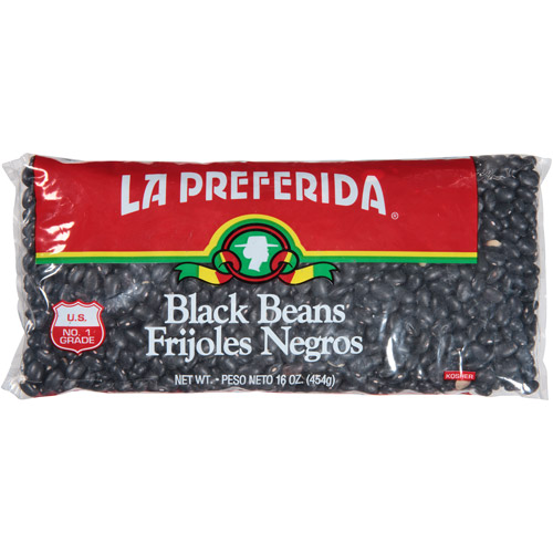 La Preferida Black Beans, 16 oz, (Pack of 24)