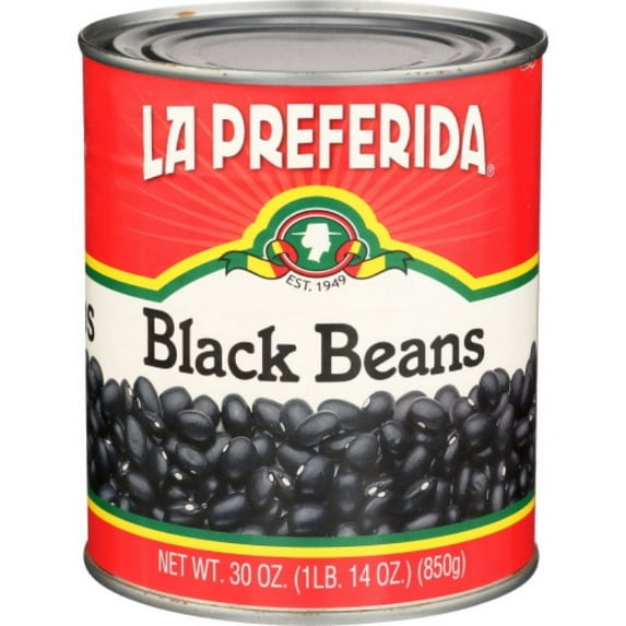 La Preferida Black Beans 30 oz (Pack Of 12)