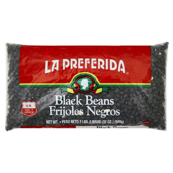 La Preferida Traditional Black Beans, 32 oz