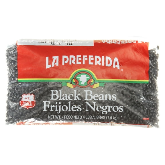 La Preferida Black Beans, 4 lbs