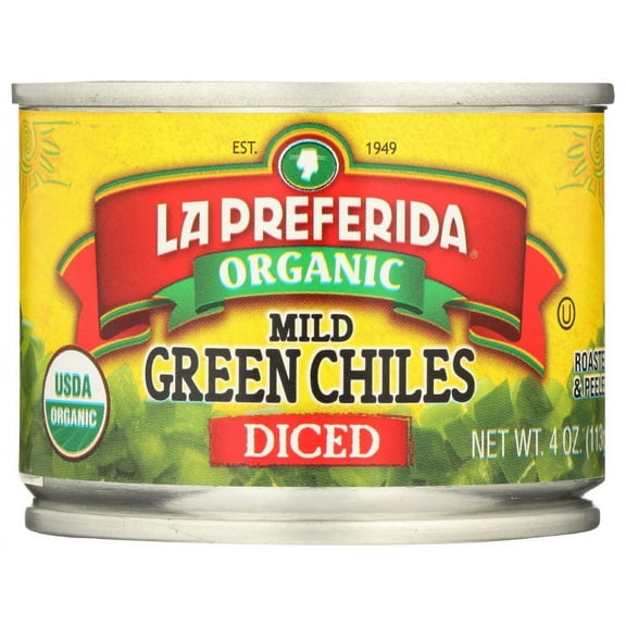 La Preferida Diced Tomatoes Green Chilies, 4 Fl Oz