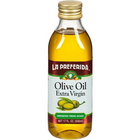 La Preferida Extra Virgin Olive Oil, 17 fl oz, Pack of 12