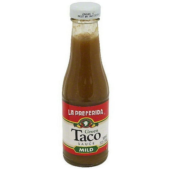 La Preferida Green Mild Taco Sauce, 7 oz (Pack of 12)
