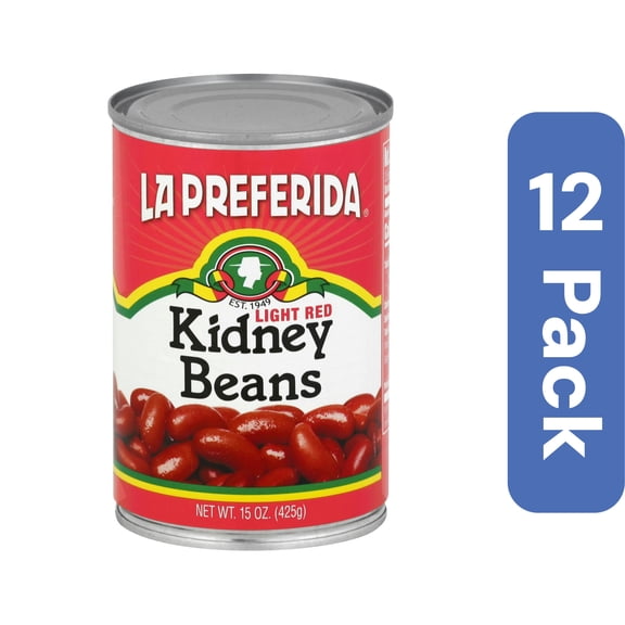 La Preferida Kidney Red Bean 15 oz (Pack Of 12)