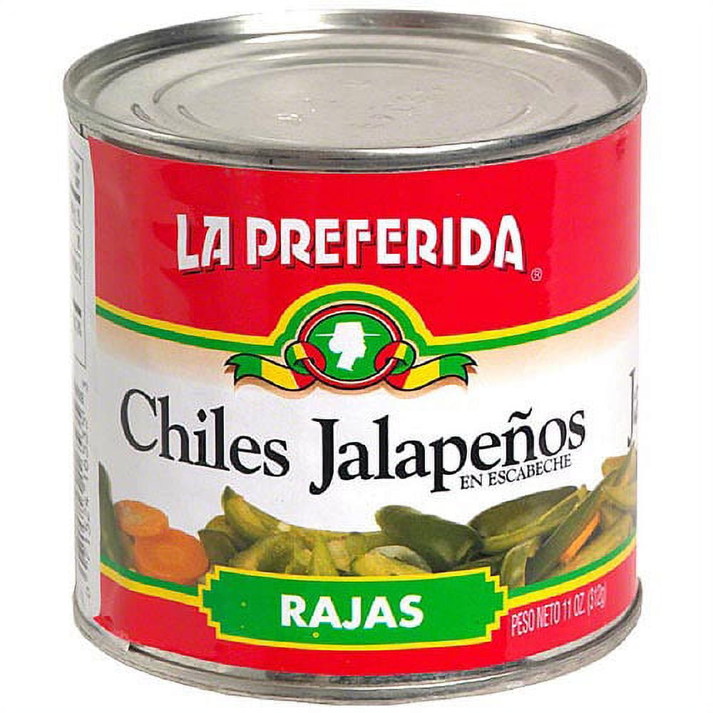 La Preferida Marinated Sliced Jalapeno Peppers, 11 oz (Pack of 12)