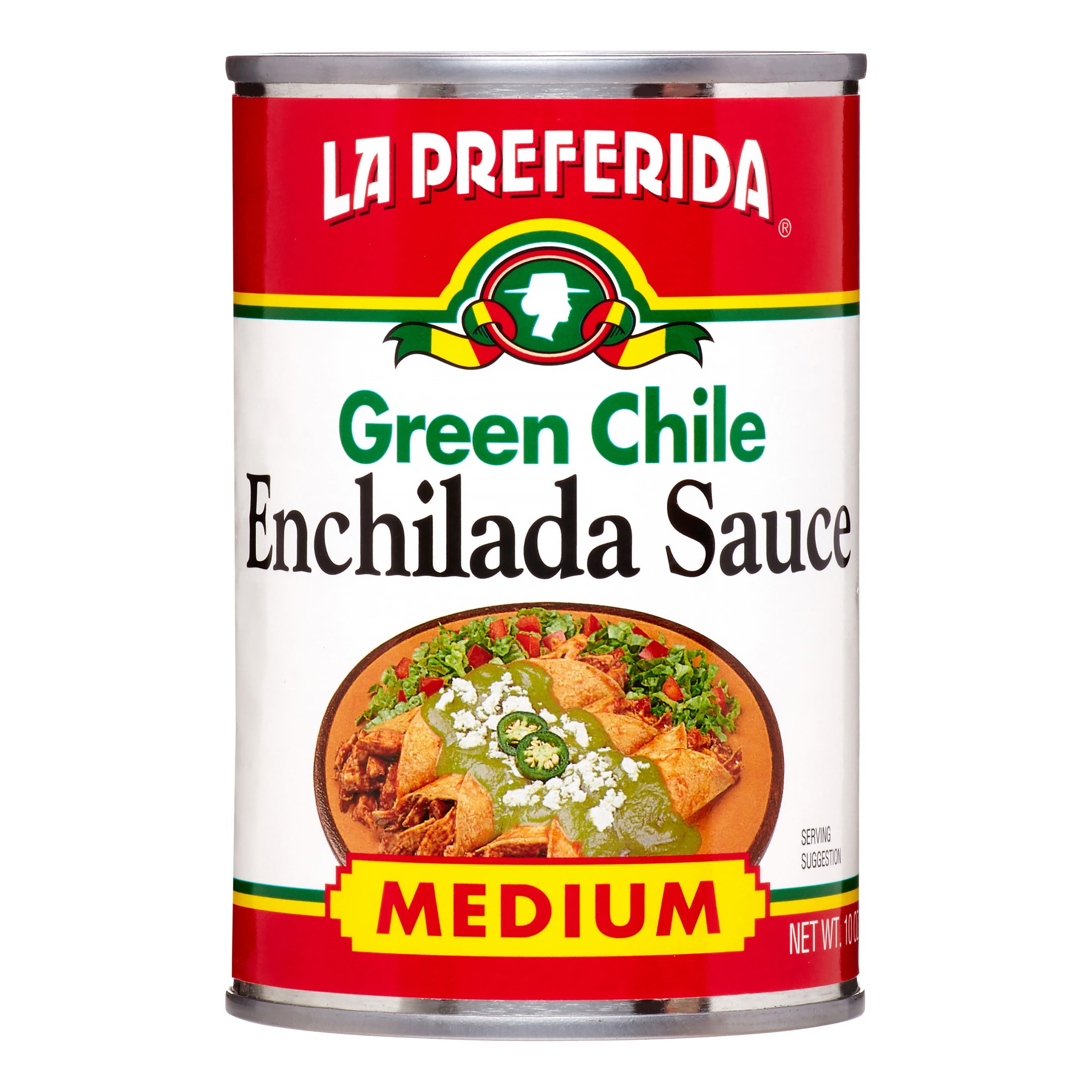 La Preferida Medium Green Chile Enchilada Sauce, 10 oz
