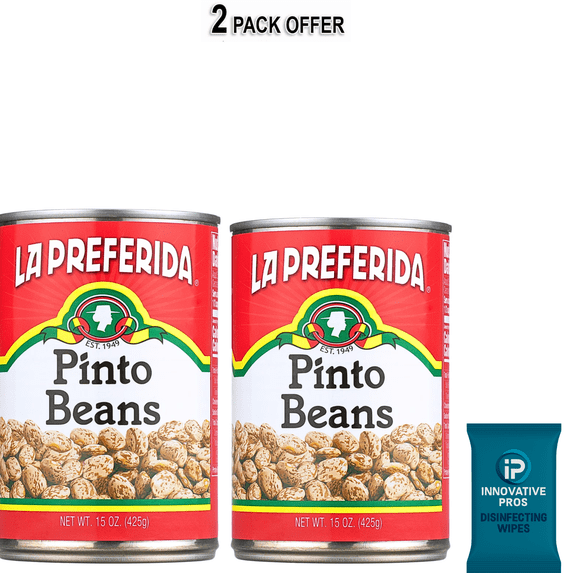 La Preferida Pinto Beans, 15 oz, Can