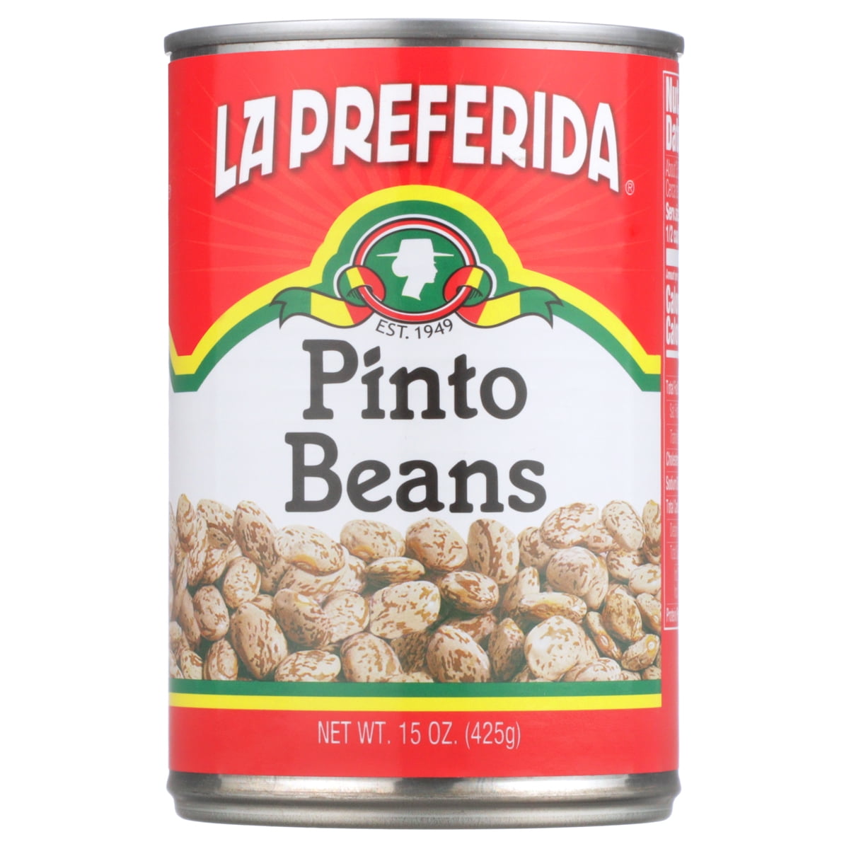 La Preferida Pinto Beans, 15 oz, Can