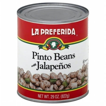 La Preferida Pinto Beans with Jalapenos, 29 oz