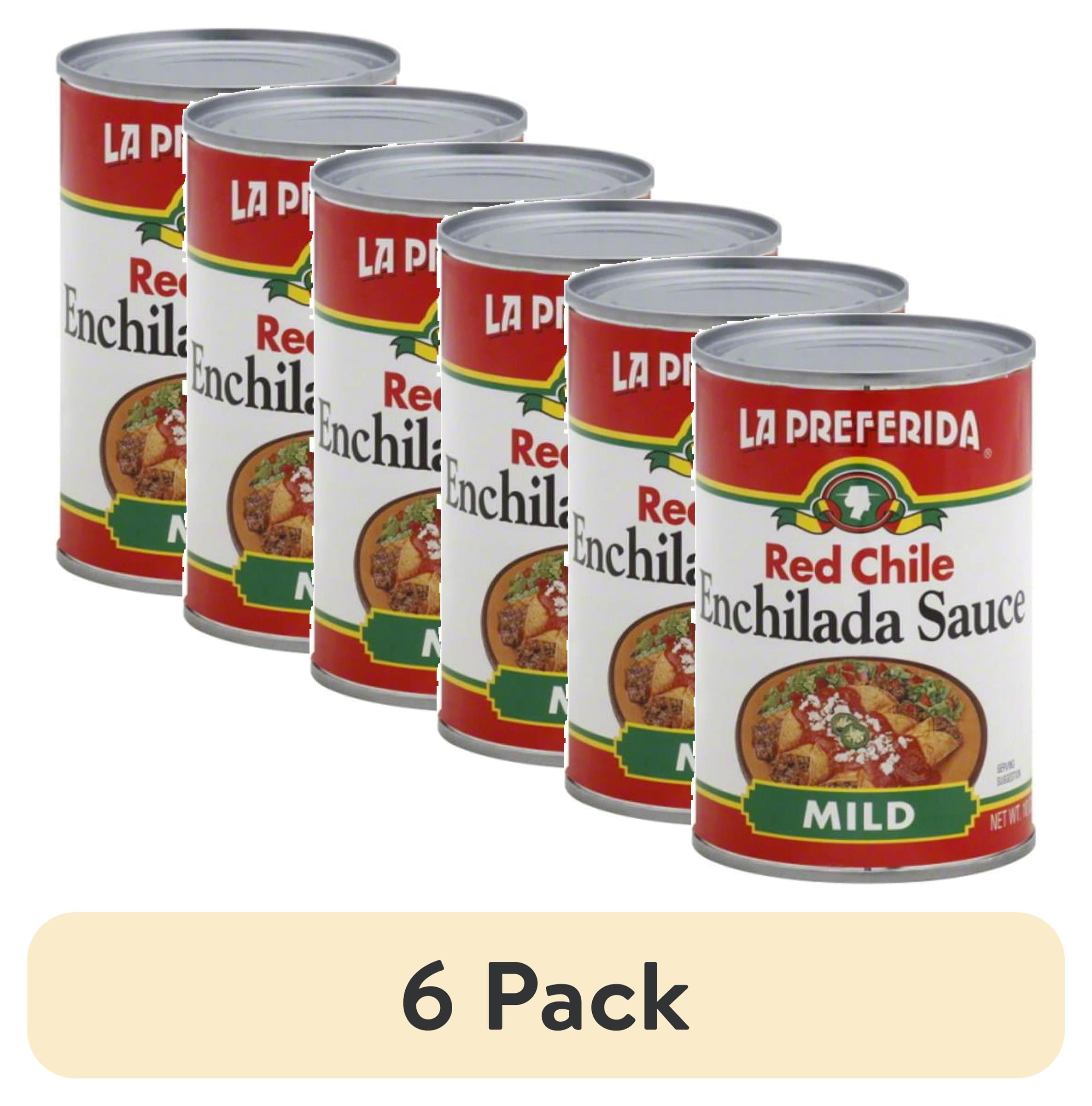 (6 pack) La Preferida Red Chile Enchilada Sauce