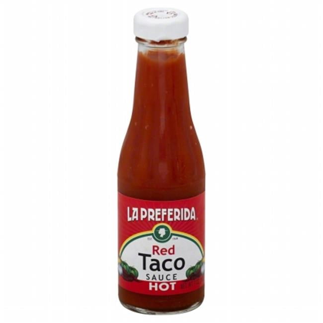 La Preferida Red Taco Hot Sauce, 7 oz