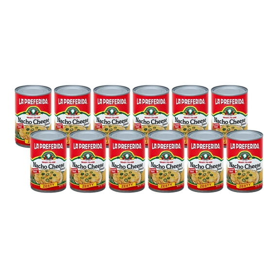 La Preferida - Sauce Nacho Cheese - 15 Oz, Case of 12