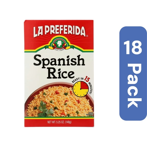 La Preferida Spanish Rice Box 5.25 oz (Pack Of 18)