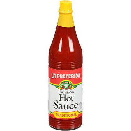 La Preferida Traditional Louisiana Hot Sauce, 12 oz (Pack of 12)