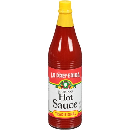 La Preferida Traditional Louisiana Hot Sauce, 12 oz (Pack of 12