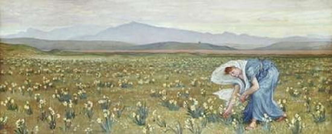 La Primavera Canvas Art - Walter Crane (24 x 48)