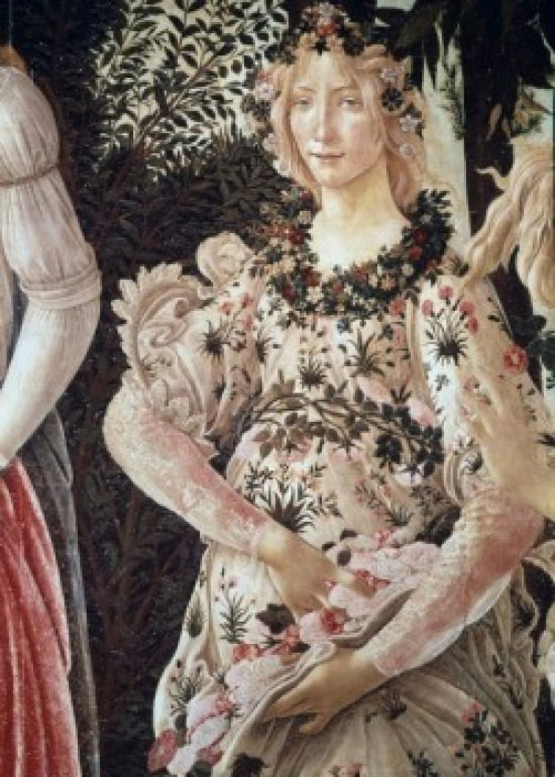 La Primavera (Detail) Ca 1481 Sandro Botticelli (1444-1510 Italian) Tempera On Wood Galleria degli Uffizi Florence Italy Canvas Art - Sandro Botticelli (18 x 24)