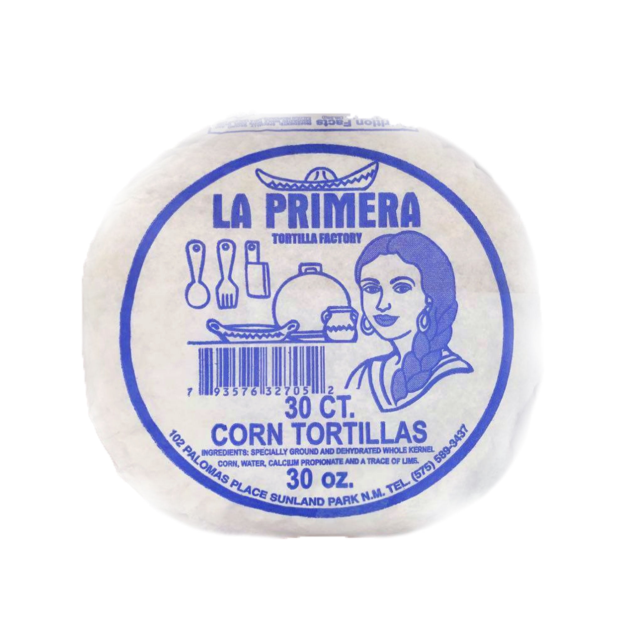 La Primera Hot Corn Tortillas, 30 ct, 30 oz