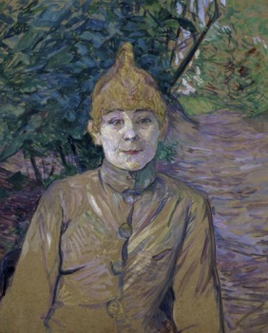 La Prostitue (Casque dOr) Henri de Toulouse-Lautrec (1864-1901 French) Annenberg Collection Palm Springs California Canvas Art - Henri de Toulouse-Lautrec (24 x 36)