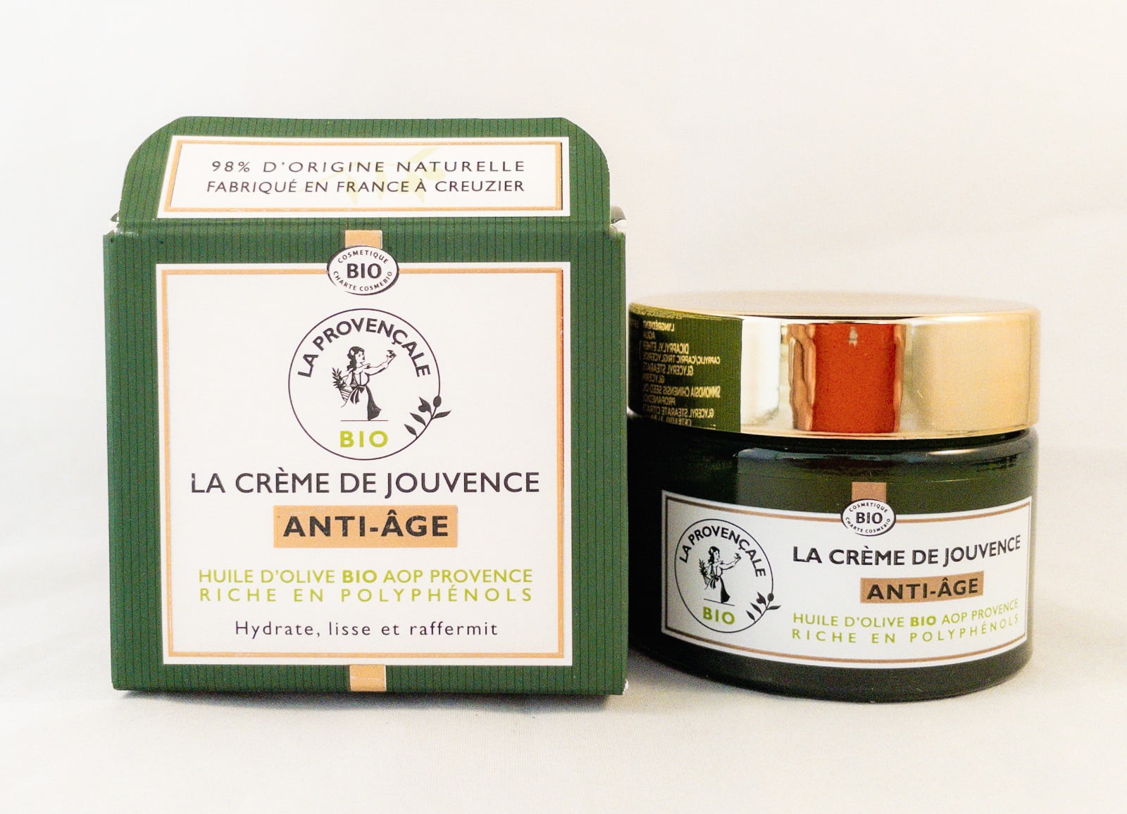 La Provencale Bio – Anti-Age Youth Cream – Certified Organic Face Care –  Organic AOC Provence Olive Oil – For All Skin Types, Even Sensitive – 50 ml