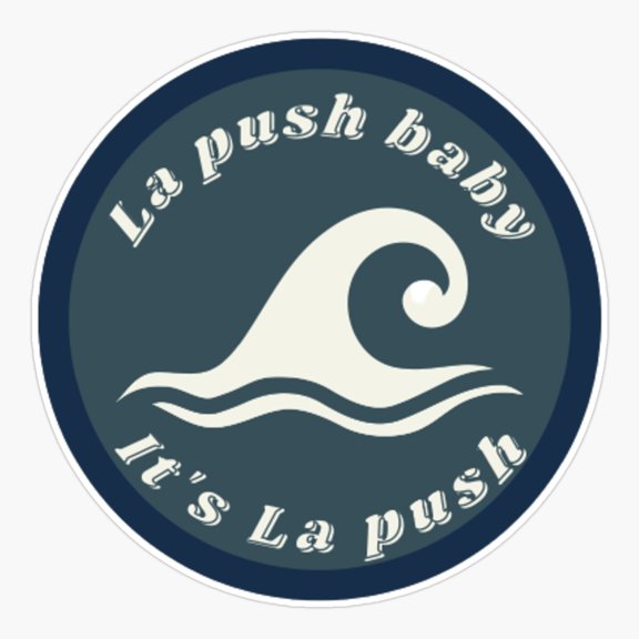 La Push Moody Coastal Scene Sticker