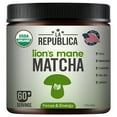 thumbnail image 1 of La Republica Organic Lion's Mane Mushroom Matcha Powder, 60 Servings, 1 of 6