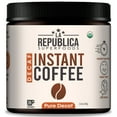 thumbnail image 1 of La Republica Organic Decaf Instant Coffee, 35 Servings, Medium Roast, Caramel Notes, Fair Trade, Instant Decaf Coffee, Decaf Iced Coffee, 1 of 5