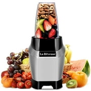 La Reveuse Smoothie and Shakes Countertop Blender 600 Watts with 20 oz Travel Bottle (1 Bottle)