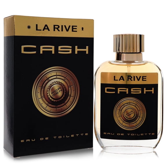 La Rive 535870 3.3 oz Cash by La Rive Eau De Toilette Spray for Men