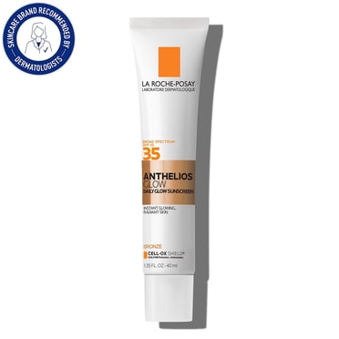 La Roche-Posay Anthelios Glow Face Sunscreen SPF 35 - Bronze, 1.35 fl oz
