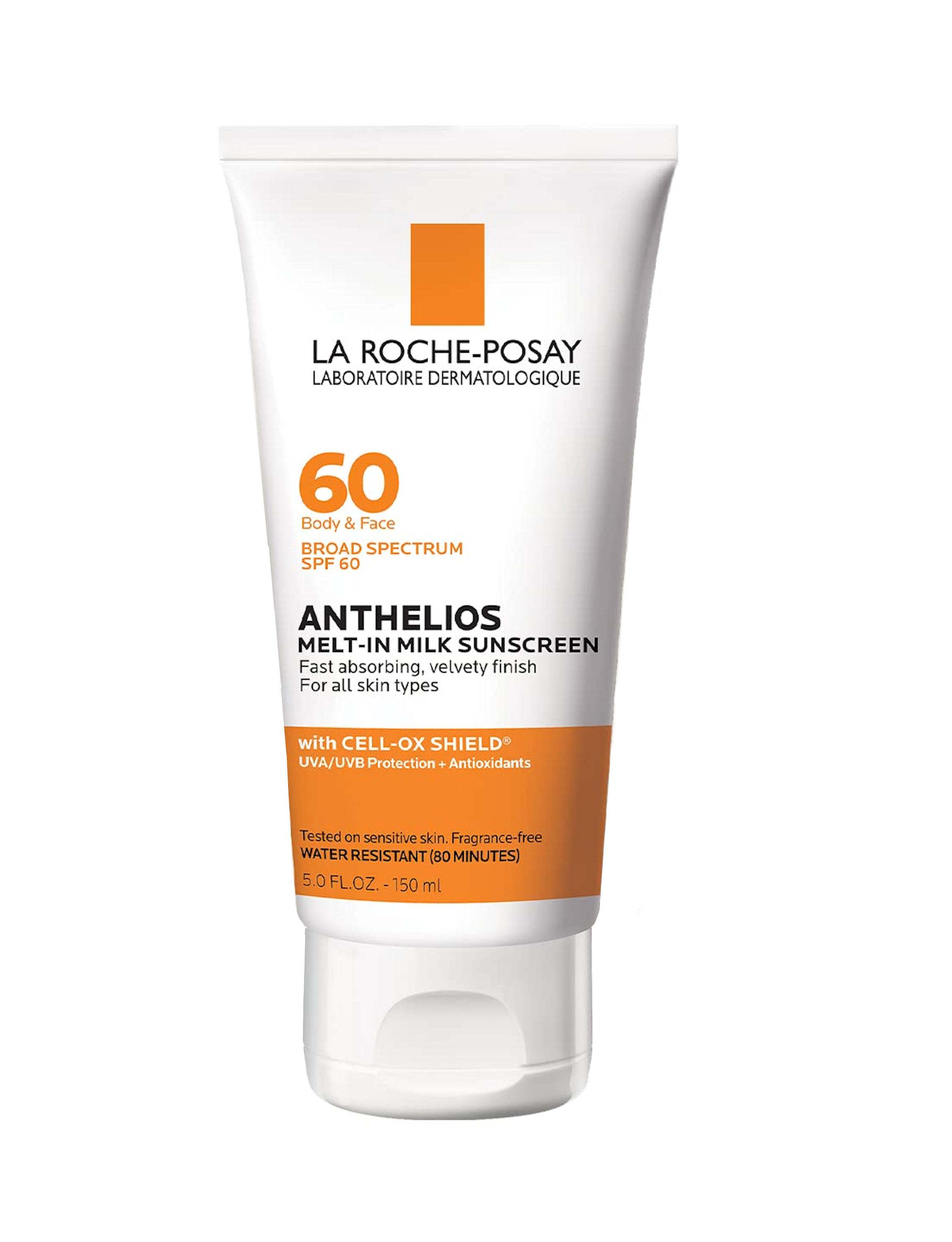 La Roche-Posay Anthelios Melt-In Milk Sunscreen SPF60 for Body & Face 5.0 fl. oz. (150ml) - image 1 of 3
