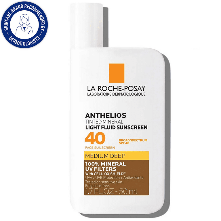 La Roche-Posay Anthelios Mineral Tinted Sunscreen SPF 40, 1.7 fl