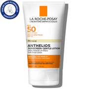 La Roche-Posay Anthelios SPF 50 Gentle Lotion Mineral Sunscreen, 4.0 fl oz