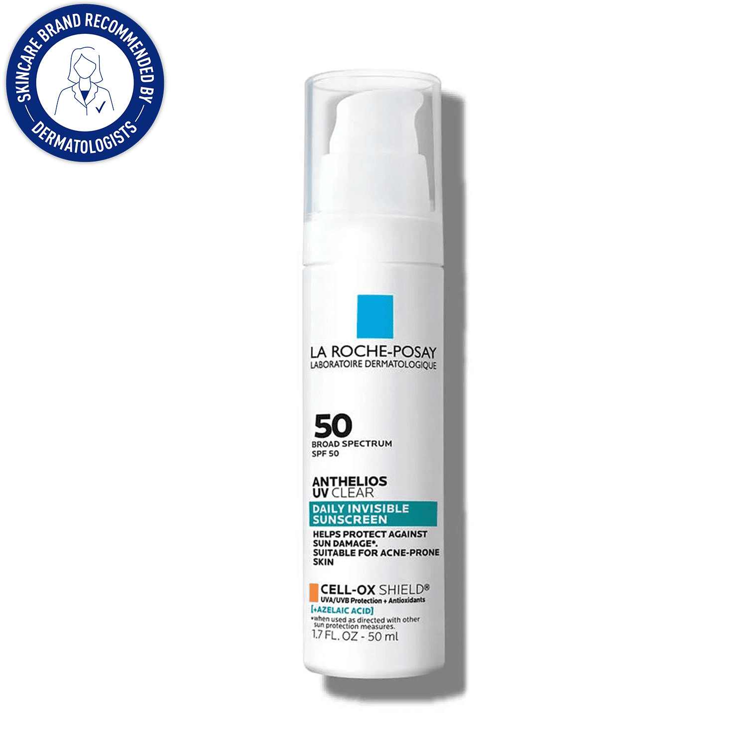 La Roche-Posay Anthelios UV Clear Sunscreen SPF 50, 1.7 fl oz