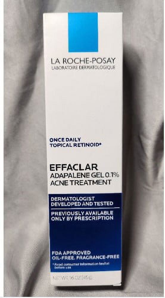 La RochePosay Effaclar Adapalene Gel 0.1 Acne Treatment 1.6 Oz