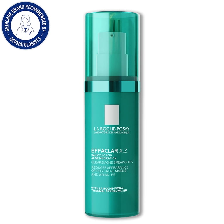La Roche-Posay Effaclar A.Z. Gel Acne Treatment, 1.35 fl oz