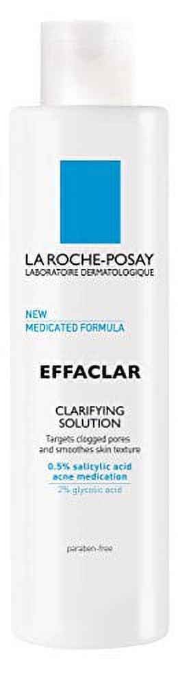La Roche-Posay Effaclar Clarifying Solution Facial Toner for Acne-Prone Skin with Salicylic Acid 