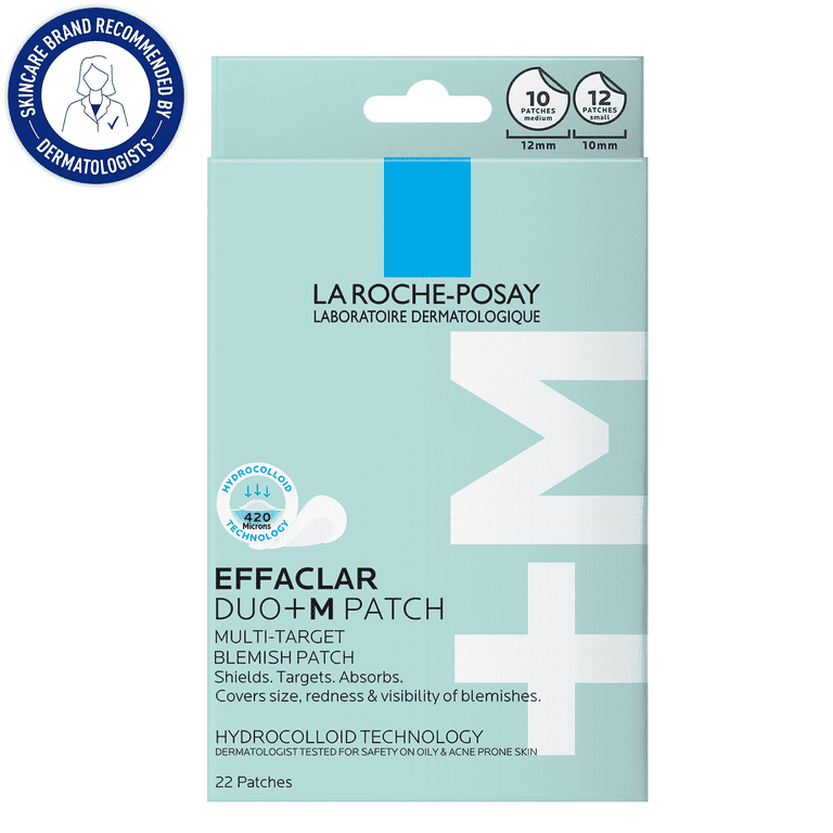 La Roche-Posay Effaclar Duo+ M Multi-Target Blemish Patches, 22 ct