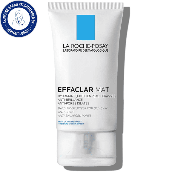 La Roche-Posay Effaclar Mat Daily Moisturizer For Oily Skin, 1.35 fl oz