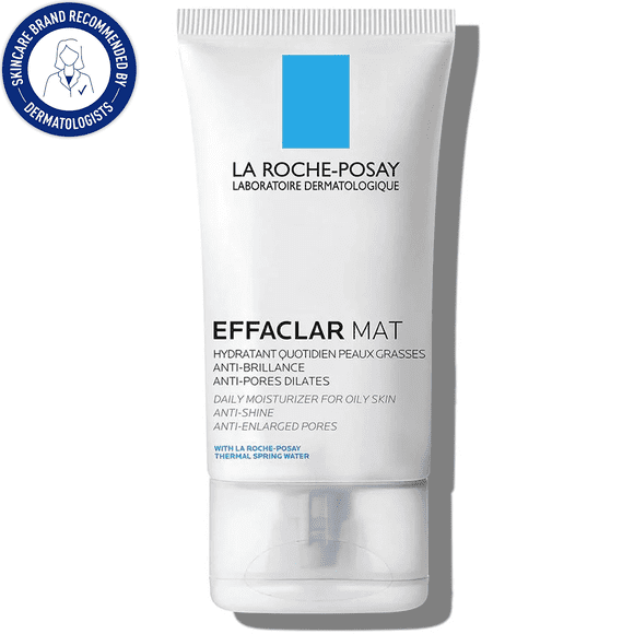 La Roche-Posay Effaclar Mat Daily Moisturizer For Oily Skin, 1.35 fl oz