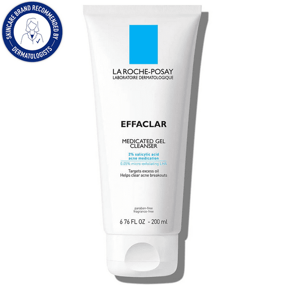 La Roche-Posay Effaclar Medicated Acne Face Wash, 6.76 fl oz