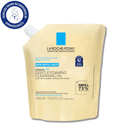 La Roche-Posay Lipikar AP+ Gentle Foaming Cleansing Oil , 13.52 fl oz