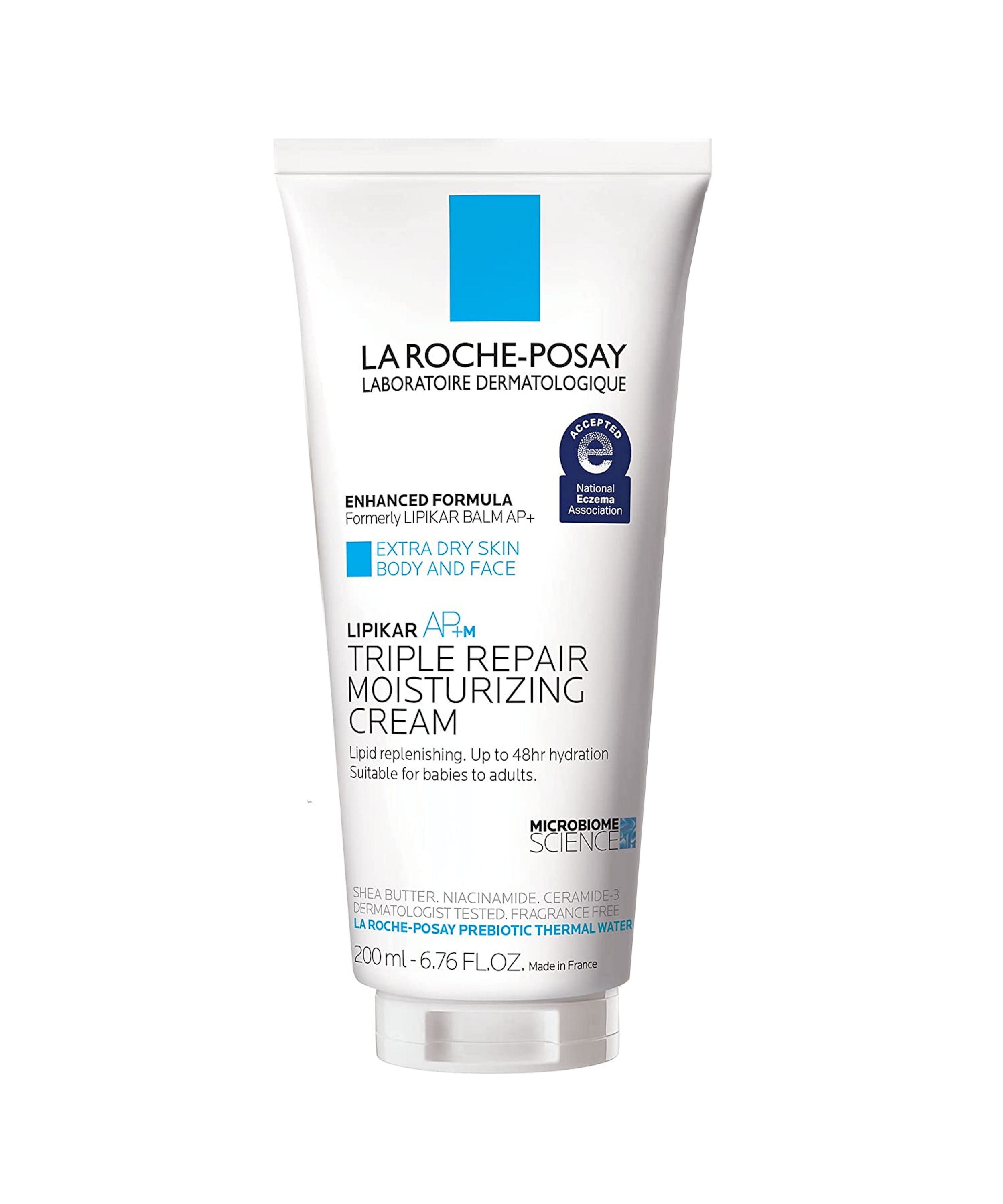 La RochePosay Lipikar AP+M Soothing Moisture Hand Cream for Dry Skin, 6.76 fl oz