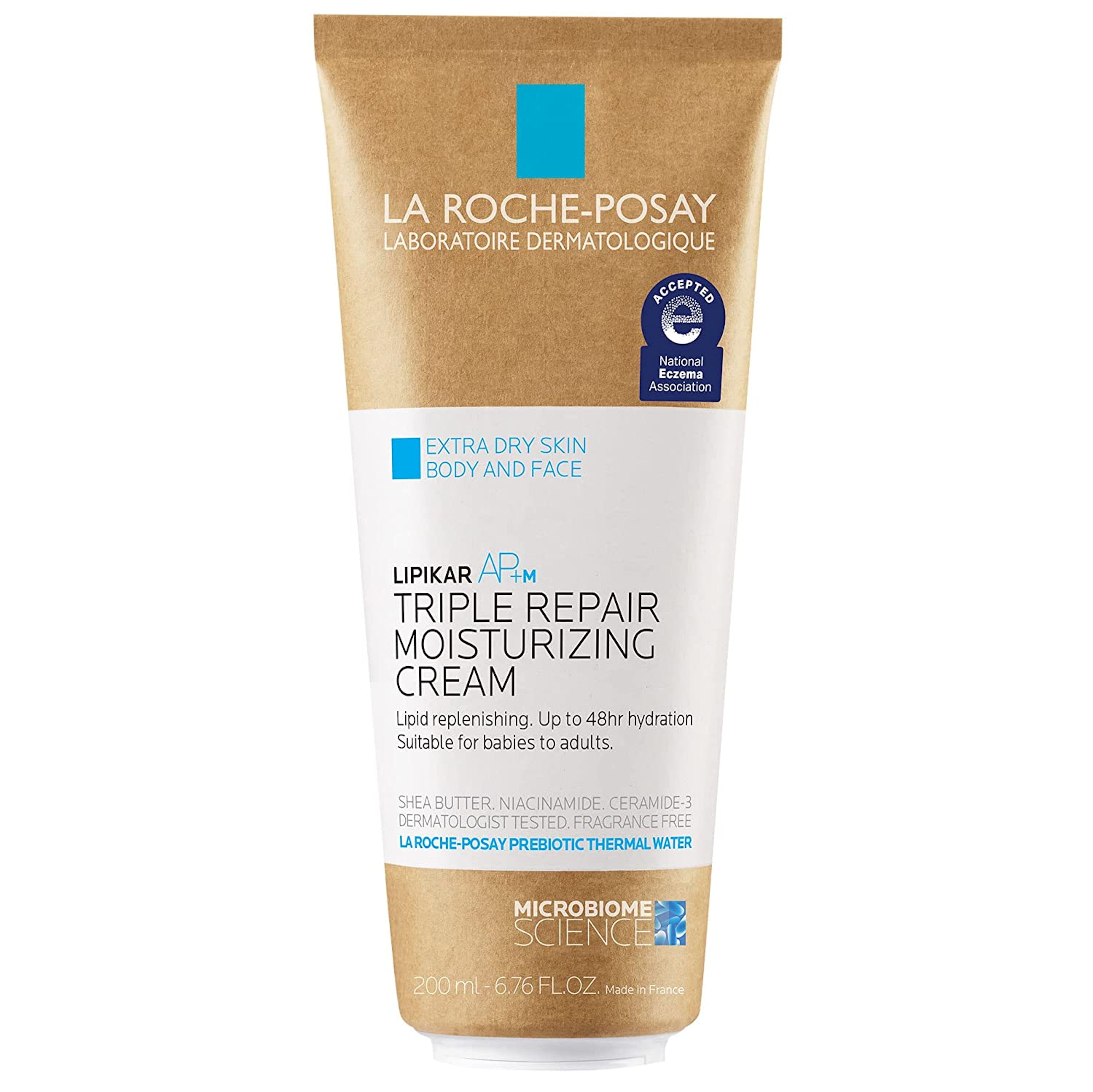 Monica Verstikkend kiezen La Roche-Posay Lipikar AP+M Triple Repair Moisturizing Cream for Extra Dry  Skin 6.76 fl oz (200ml) - Walmart.com