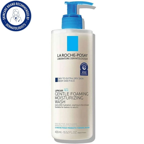 La Roche-Posay Lipikar AP+ Moisturizing Body & Face Wash, 13.52 fl oz