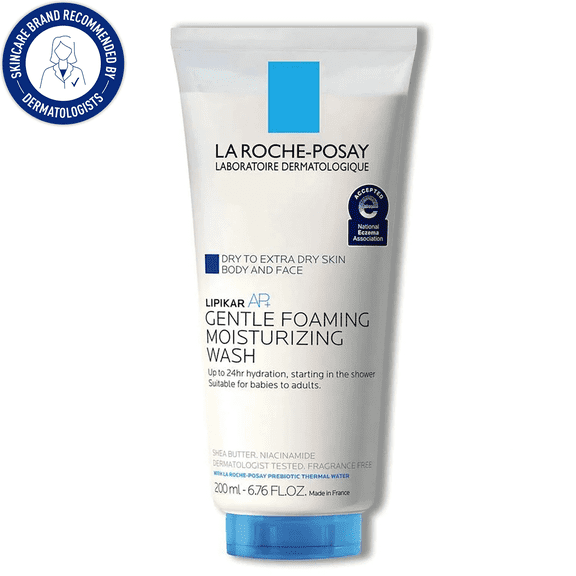 La Roche-Posay Lipikar AP+ Moisturizing Body & Face Wash, 6.76 fl oz